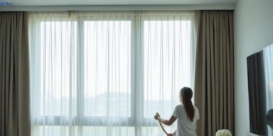 Delicate sheer drape cleaning rockdale-nsw Matty Curtain Cleaning